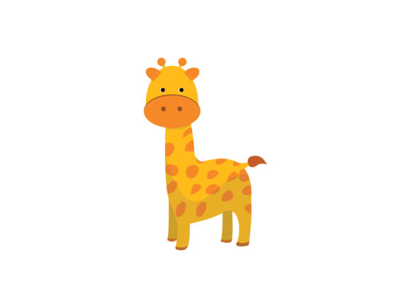 311-giraffe Animal Vector Illustration: Graphics & Illustrations