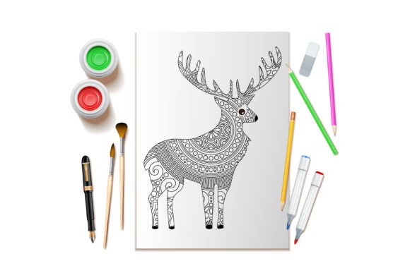 Animal Mandala for Kids: Graphics & Illustrations