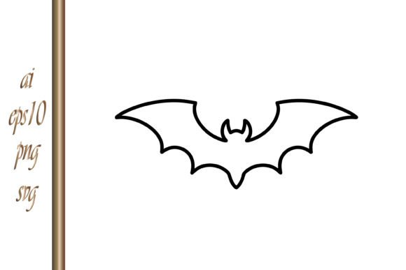 Bat Halloween Symbol Animal Vector: Graphics & Illustrations