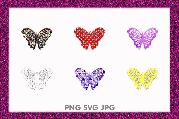 Butterfly Insect Animal Golden Kdp Icons: Graphics & Illustrations