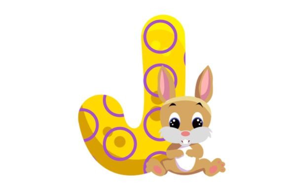 Cute Animal Icons Alphabet J Cliparts: Graphics & Illustrations Review