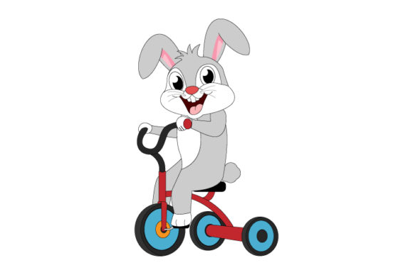 Cute Rabbit Animal Cartoon: Friendly Graphics & Illustrations