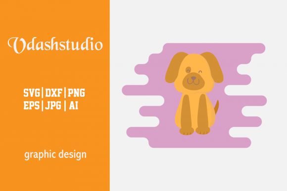 Dog Puppy Animal Cute Clipart: Graphics & Illustrations for Real Publishing