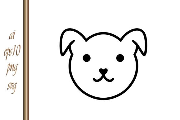 Doodle Cat or Dog Clipart Sketch Animal: Graphics & Illustrations