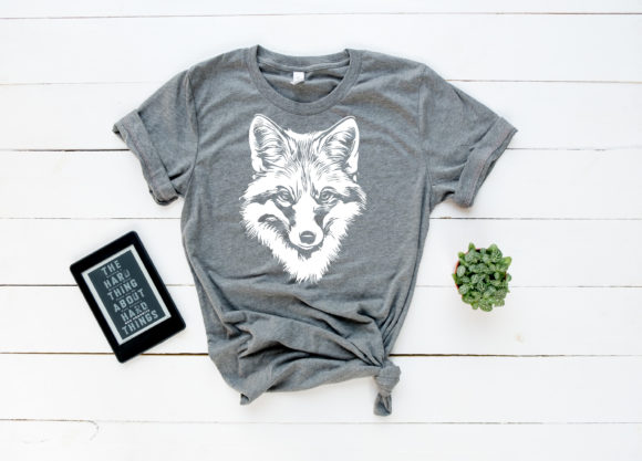 Fox Animal Face Woodland Graphics & Illustrations